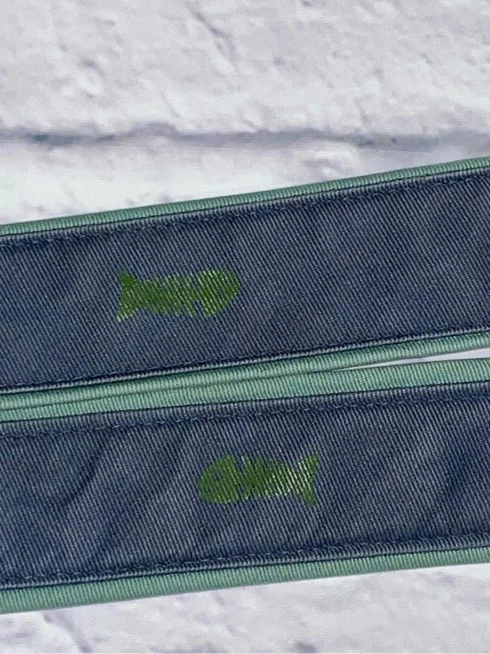 J. Crew Vintage Canvas Leather Trim Belt. Small/Medium